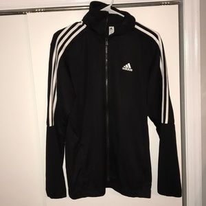 Black Adidas Zip up